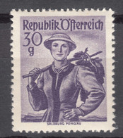 Austria 1948/1950 Damen, Dames, Ladies Mi#900 Mint Never Hinged - Unused Stamps