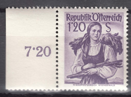 Austria 1948/1950 Damen, Dames, Ladies Mi#913 Mint Never Hinged - Ungebraucht