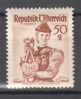 Austria 1948/1950 Damen, Dames, Ladies Mi#904 Mint Hinged - Unused Stamps