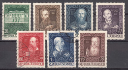 Austria 1948 Mi#878-884 Used - Used Stamps