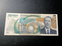 MEXICO 10000 PESOS 1989 P 90 USADO USED XF++ - Mexique