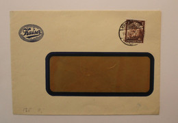 1935 Kraftsdorf Deutsches Dt Reich Cover Timbre Seul Mi 565 - Cartas & Documentos