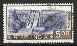 INDIA.....QUEEN ELIZABETH II...(1952-22...)...." 1965..".....R5........SG519.....SHORT PERFS AT BASE......USED.. - Used Stamps