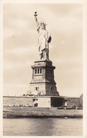 New York City The Statue Of Liberty Real Photo - Vrijheidsbeeld