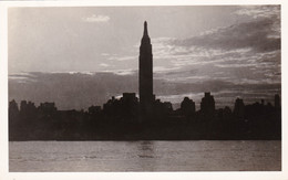 New York City The Empire State Building & Skyline At Night Real Photo - Empire State Building