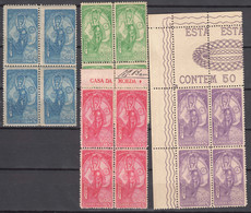 Brazil Brasil 1933 Mi#392-395 Mint Never Hinged Pieces Of 4 - Nuevos