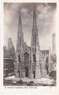 New York City St Patrick's Cathedral Real Photo - Churches