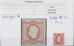 TIMBRE DU PORTUGAL NEUF* Nr  20* COTE 220.00  € - Other & Unclassified