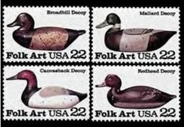 USA 1985 Duck Decoys - Postfris MNH** Scott No. 2138-2141 - Ungebraucht