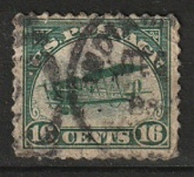 USA 1918 Airpost 16 Cents. Scott C2. See Description - 1a. 1918-1940 Oblitérés