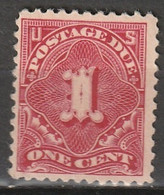 USA 1917 Postage Due 1 Cent. Not-used. Scott No. J61 - Strafport