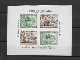 LOTE 2112C ///  GUERRA CIVIL - HB EPILA PRO RODANAS **MNH MANCHAS DEL TIEMPO AL DORSO - Republikanische Ausgaben