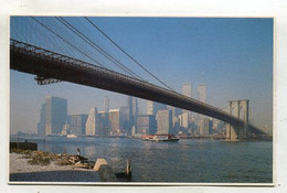 AK 114581 USA - New York City - Lower Manhattan And The Brooklyn Bridge - Ponti E Gallerie