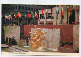 AK 114586 USA - New York City - Prometheus Fountain - Piazze