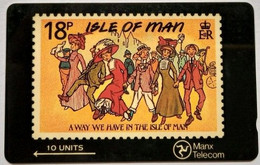 Isle Of Man 18p  6IOMB  10 Units " A Way We Have In The Isle Of Man " - Isola Di Man