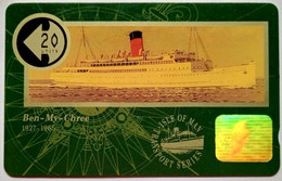 Isle Of Man 20 Units  10IOMC " IOM Transport Series - Ben-My-Chree 1927-1965 " - Man (Eiland)