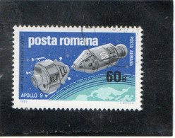 ROUMANIE    1969  Poste Aérienne  Y. T. N° 219  Oblitéré - Used Stamps