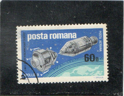 ROUMANIE    1969  Poste Aérienne  Y. T. N° 219  Oblitéré - Usado