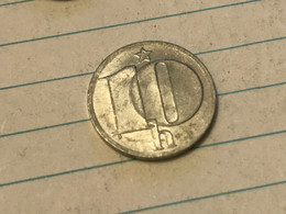 Münze Münzen Umlaufmünze Tschechoslowakei 10 Heller 1986 - Checoslovaquia