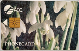 UK  ACC Phonecard 25 Units " Snowdrops " - [ 8] Ediciones De Empresas