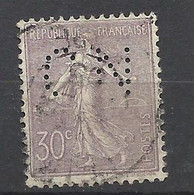 France   N° 133 Perforé  CN     Oblitéré  B/TB     Voir Scans  Soldes ! ! ! - Used Stamps