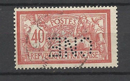 France   N° 119   Perforé CNE             Oblitéré B/TB     Voir Scans  Soldes ! ! ! - Used Stamps