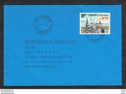 FINLAND: 1973 COVERT WITH (680) - TO GERMANY - Covers & Documents