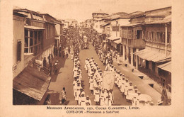 Afrique - GHANA - Cote-d'Or - Procession à Salt-Pont - Missions Africaines, 150 Cours Gambetta, Lyon - Ghana - Gold Coast
