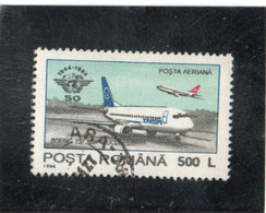 ROUMANIE    1994  Poste Aérienne  Y. T. N° 315  à  318  Incomplet  Oblitéré - Used Stamps