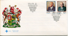 RSA - Republik Südafrika - Official Unaddressed FDC # 5.6.1 - President De Klerk, Nobel Peace Prize Winner - Stock Ends - FDC