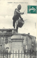 Carte Postale: CADENET: Monument Du Tambour D'Arcole. 1910 - Cadenet