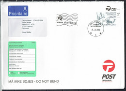 2002. Cover Sent From Tasiilaq To Kastrup, Denmark. Michel 350. - Lettres & Documents