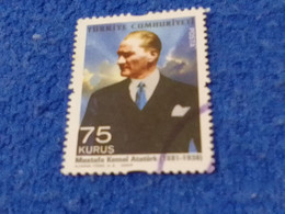 TÜRKEY--2000--2010-       75K    DAMGALI - Used Stamps