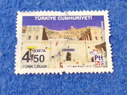 TÜRKEY--2010--2020-       4.50TL  DAMGALI - Used Stamps