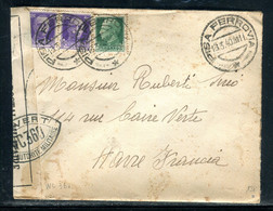 Italie - Enveloppe De Pisa Pour La France En 1940 Avec Contrôle Postal - F 142 - Marcofilie