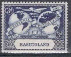 Basutoland 1949 Single 3d Stamp From The UPU Set In Mounted Mint - 1965-1966 Autonomía Interna