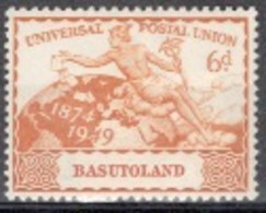 Basutoland 1949 Single 6d Stamp From The UPU Set In Mounted Mint - 1965-1966 Autonomia Interna