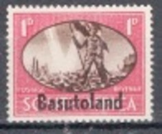 Basutoland 1946 Single 1d Stamp From The Victory Set In Mounted Mint - 1965-1966 Autonomía Interna