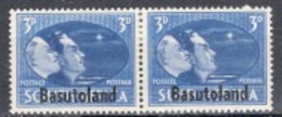 Basutoland 1946 Pair Of 3d Stamp From The Victory Set In Mounted Mint - 1965-1966 Interne Autonomie