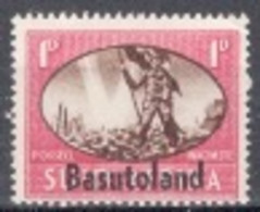 Basutoland 1946 Single 1d Stamp From The Victory Set In Mounted Mint - 1965-1966 Autonomía Interna