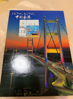 Hong Kong Stamp Card Bridge For Train And Transport - Bouddhisme