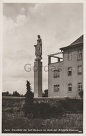 Germany - Zeitz - Standbild Der Heil. Barbara Im Hofe Der Artillerie-Kaserne - Zeitz