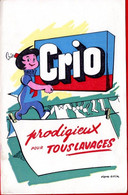 Buvard Crio, Pour Tous Lavages. - Produits Ménagers