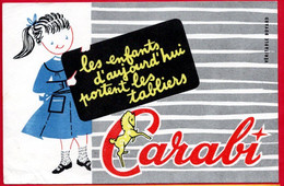 Buvard Tabliers Carabi. - Textilos & Vestidos