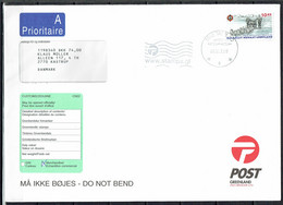 Greenland 1998. Ordinary Letter Sent To Denmark. - Lettres & Documents