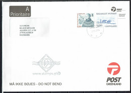 Greenland 2004.  Ordinary Letter Sent From Tasiilaq To Kastrup, Denmark. - Cartas & Documentos