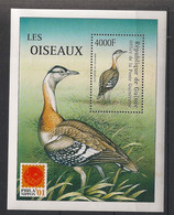 GUINEE - 2001 - Bloc Feuillet BF N°Yv. 210T - Oiseau / Outarde - Neuf Luxe ** / MNH / Postfrisch - Rebhühner & Wachteln