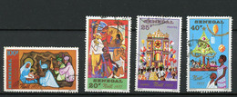 SENEGAL - NOEL  - N° Yvert 476/479 Obli. - Sénégal (1960-...)