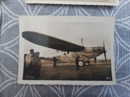 AVION BLERIOT DE RAID JOSEPH LE BRIX PHOTO     9 X 6.5 CM - Aviazione