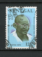 SENEGAL - GANDHI -  N° Yvert 493 Obli. - Sénégal (1960-...)